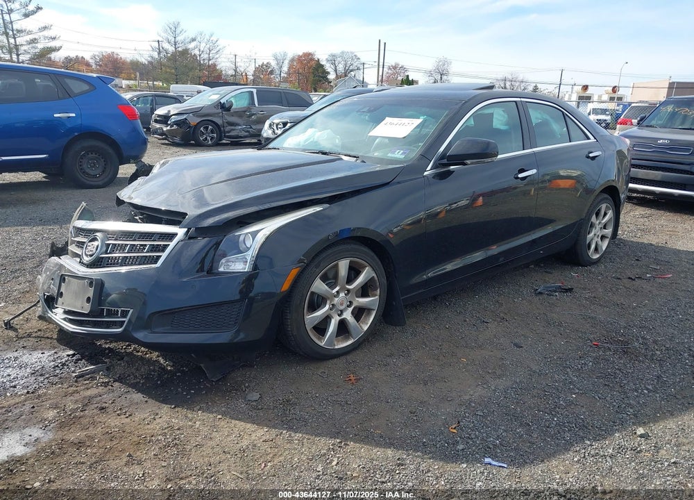 2013 CADILLAC ATS LUXURY VIN: 1G6AH5SX8D0133134