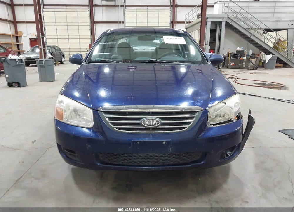 2008 KIA SPECTRA EX VIN: KNAFE121785528668