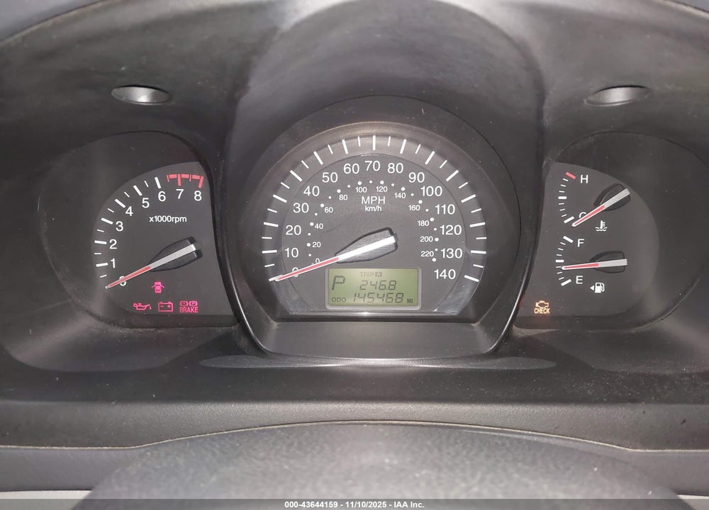 2008 KIA SPECTRA EX VIN: KNAFE121785528668