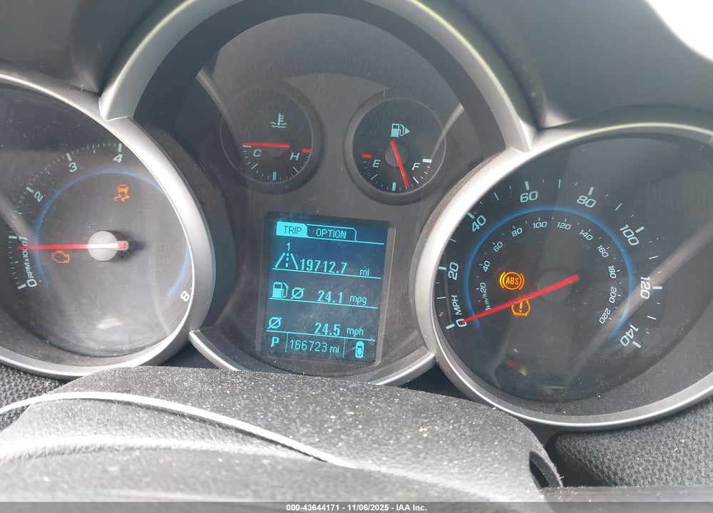 2014 CHEVROLET CRUZE 1LT AUTO VIN: 1G1PC5SB7E7166623