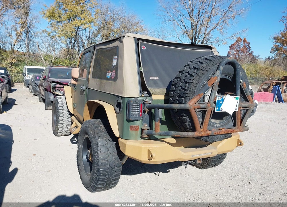2010 JEEP WRANGLER SPORT VIN: 1J4AA2D11AL143646