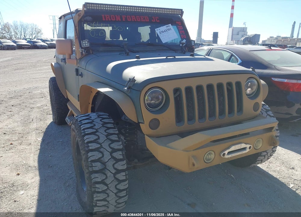 2010 JEEP WRANGLER SPORT VIN: 1J4AA2D11AL143646