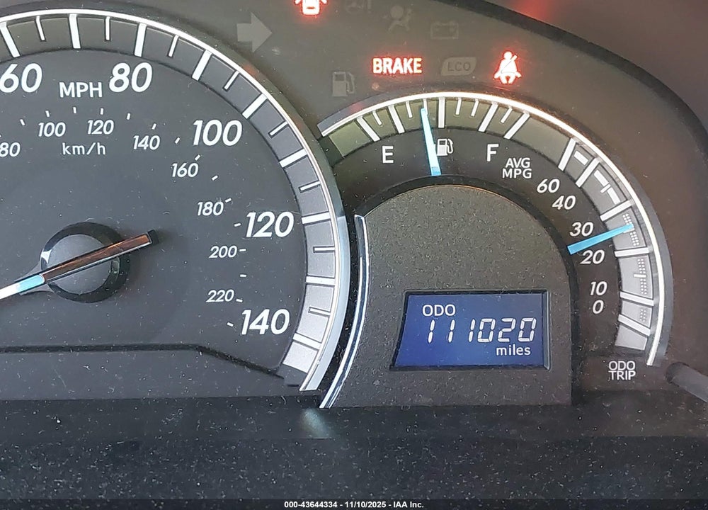 2014 TOYOTA CAMRY SE V6 VIN: 4T1BK1FK4EU552260