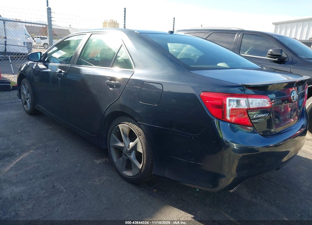 2014 TOYOTA CAMRY SE V6 VIN: 4T1BK1FK4EU552260