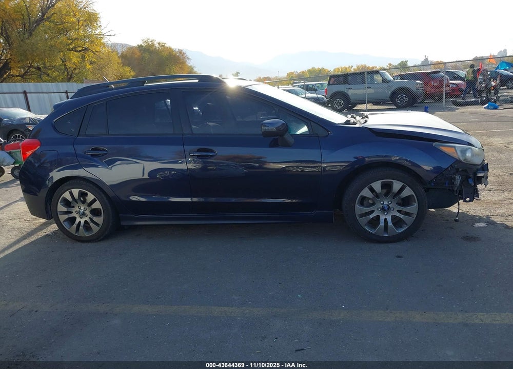2016 SUBARU IMPREZA 2.0I SPORT PREMIUM VIN: JF1GPAP69GH242894
