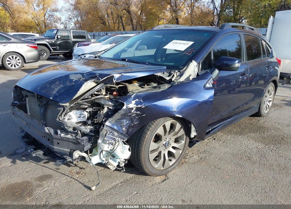 2016 SUBARU IMPREZA 2.0I SPORT PREMIUM VIN: JF1GPAP69GH242894