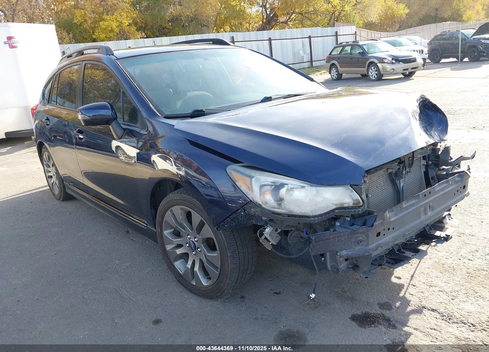 2016 SUBARU IMPREZA 2.0I SPORT PREMIUM VIN: JF1GPAP69GH242894