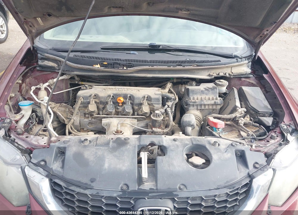 2013 HONDA CIVIC LX VIN: 19XFB2F51DE040684