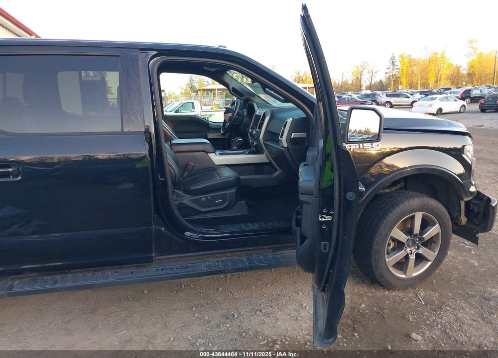 2017 FORD F-150 LARIAT VIN: 1FTEW1EF5HFC13588