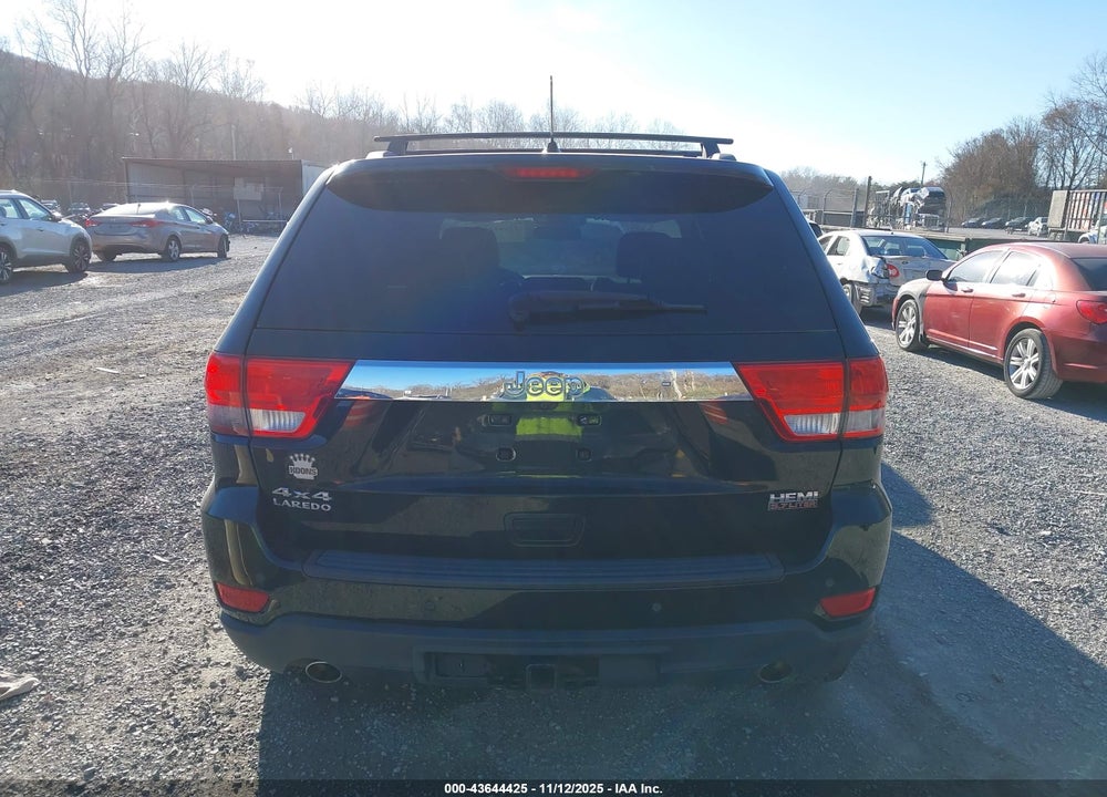 2012 JEEP GRAND CHEROKEE LAREDO VIN: 1C4RJFAT6CC354074