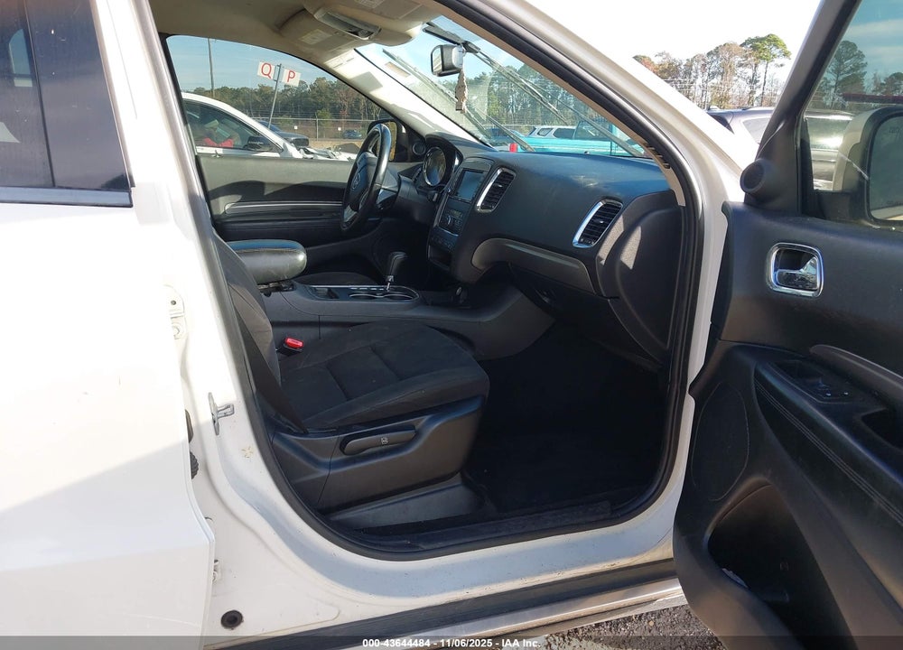 2012 DODGE DURANGO SXT VIN: 1C4RDJAG3CC301605