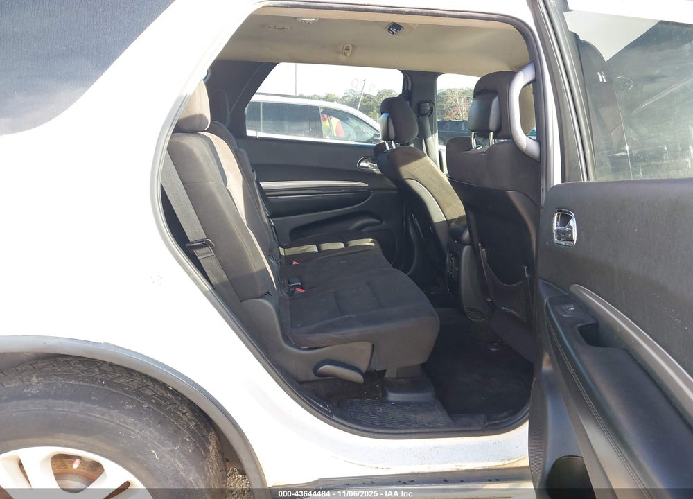 2012 DODGE DURANGO SXT VIN: 1C4RDJAG3CC301605
