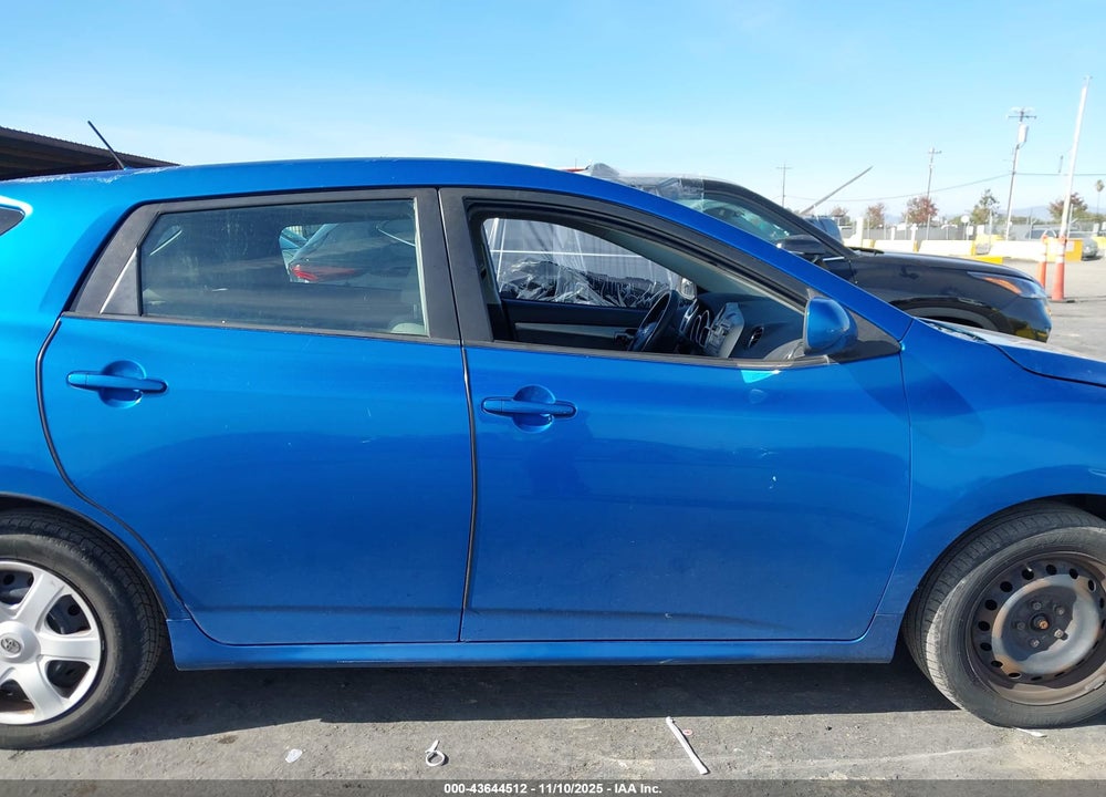 2009 TOYOTA MATRIX S VIN: 2T1KE40E89C025504