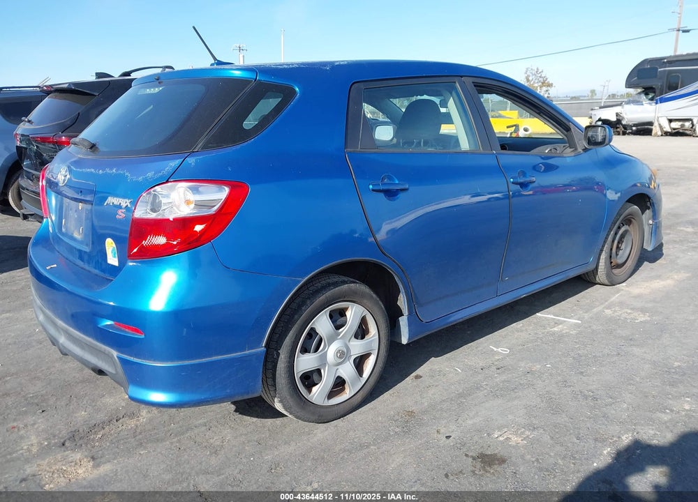 2009 TOYOTA MATRIX S VIN: 2T1KE40E89C025504
