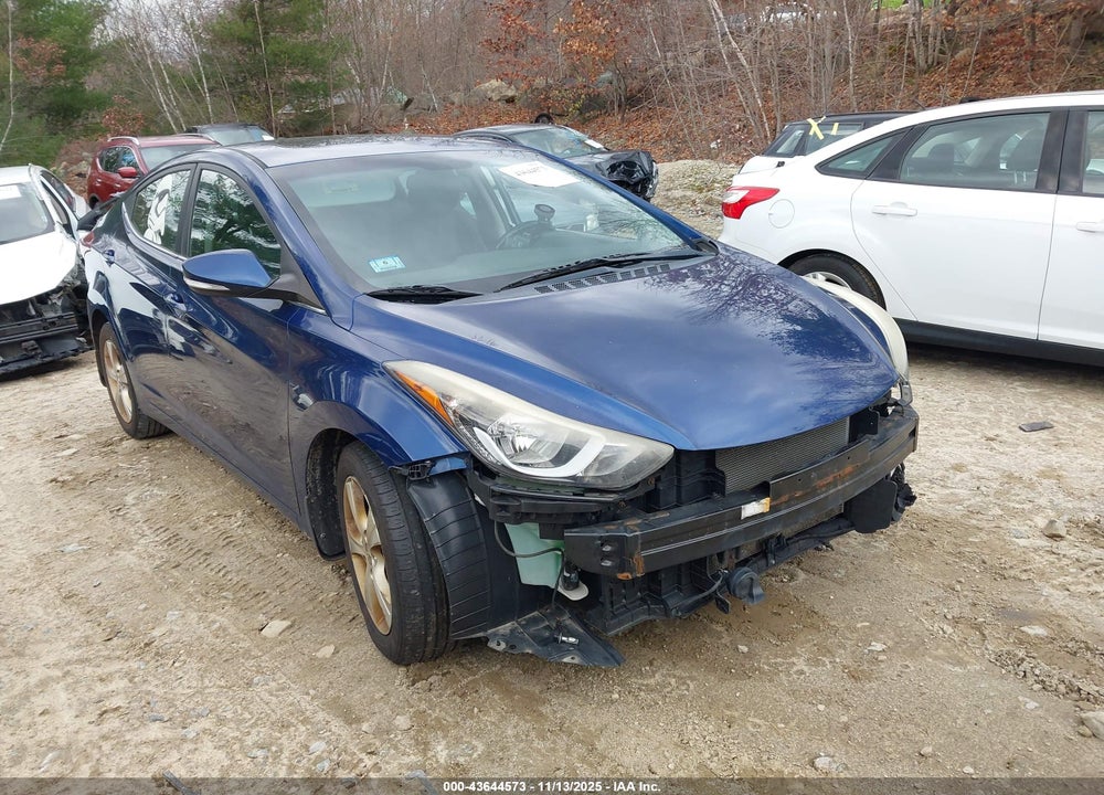 2016 HYUNDAI ELANTRA VALUE EDITION VIN: 5NPDH4AE6GH683492