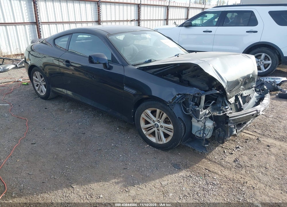 2008 HYUNDAI TIBURON GS VIN: KMHHM66D98U295622