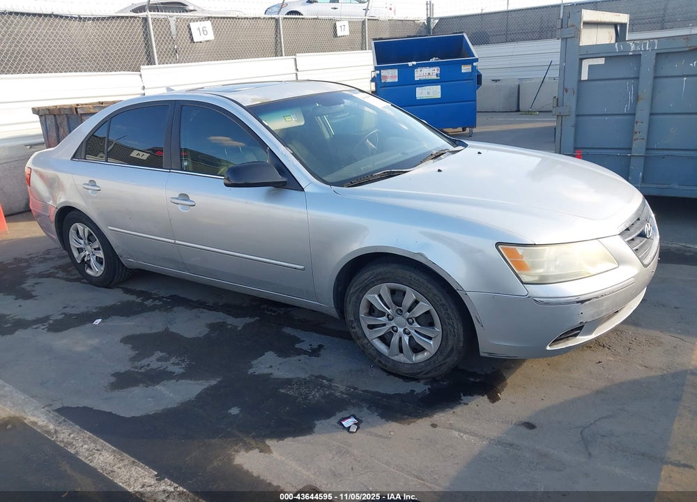 2009 HYUNDAI SONATA GLS V6 VIN: 5NPET46F59H455488