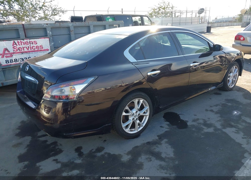 2013 NISSAN MAXIMA 3.5 S VIN: 1N4AA5AP0DC827565
