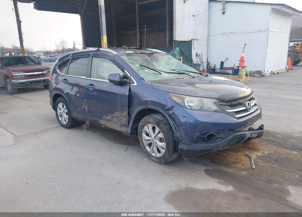 2014 HONDA CR-V EX-L VIN: 5J6RM4H72EL049463