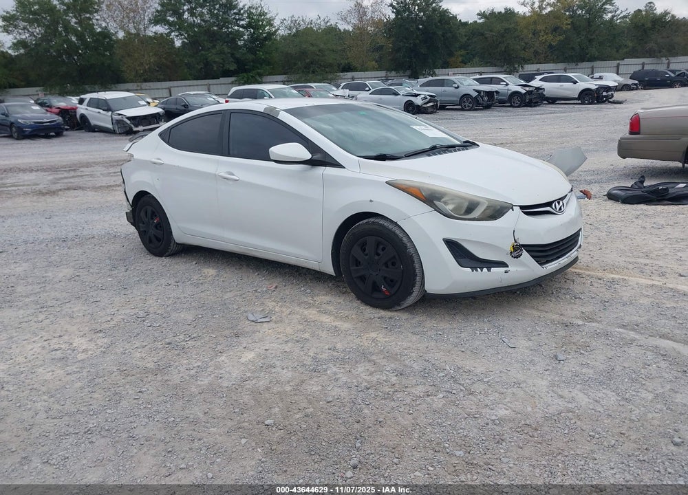 2016 HYUNDAI ELANTRA SE VIN: 5NPDH4AE1GH766747