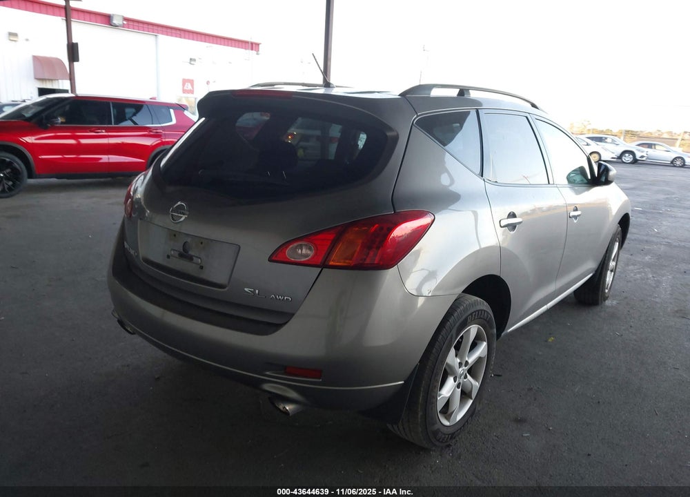2010 NISSAN MURANO VIN: JN8AZ1MW2AW104569