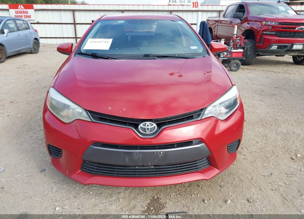 2015 TOYOTA COROLLA LE VIN: 5YFBURHE1FP212101