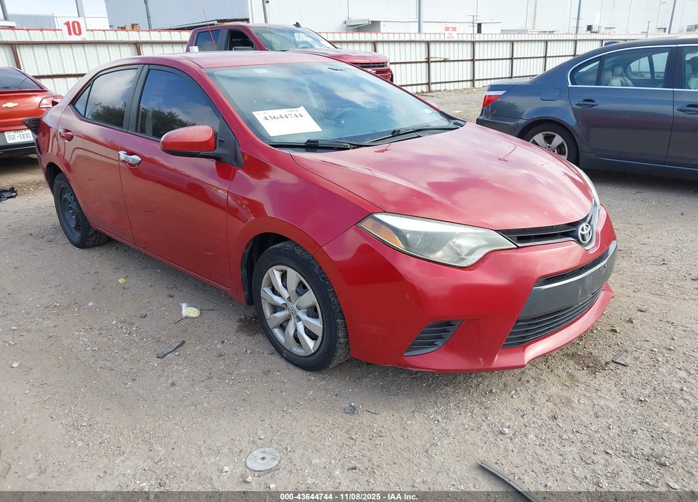 2015 TOYOTA COROLLA LE VIN: 5YFBURHE1FP212101