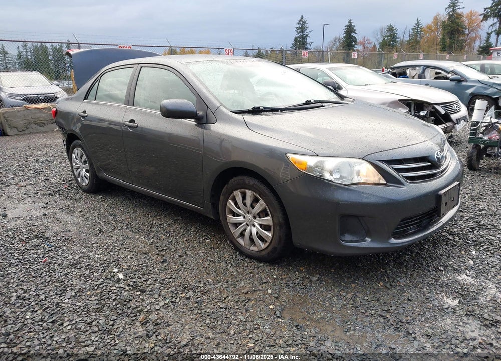 2013 TOYOTA COROLLA LE VIN: 2T1BU4EE3DC923772