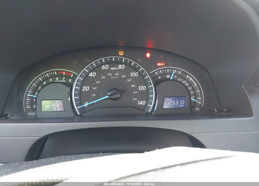 2013 TOYOTA CAMRY LE VIN: 4T4BF1FK9DR314638