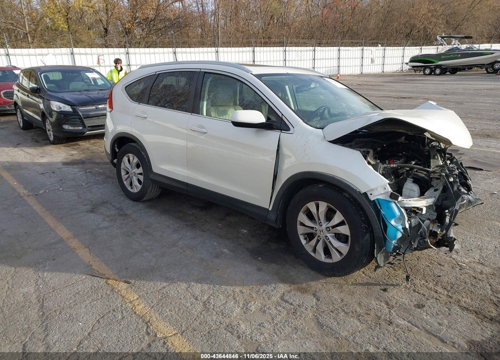 2014 HONDA CR-V EX-L VIN: 5J6RM4H77EL041536