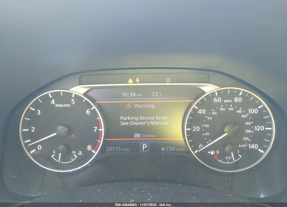 2025 NISSAN ALTIMA VIN: 1N4BL4DV8SN310289