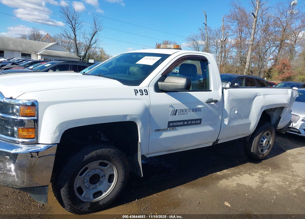 2018 CHEVROLET SILVERADO 2500 VIN: 1GC0CUEG5JZ282833