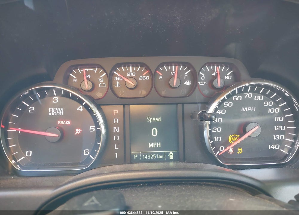 2018 CHEVROLET SILVERADO 2500 VIN: 1GC0CUEG5JZ282833