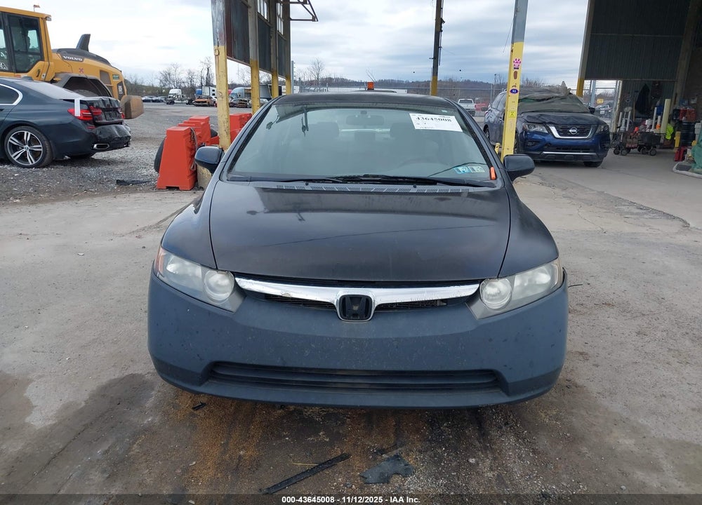 2008 HONDA CIVIC LX VIN: 2HGFA165X8H520473
