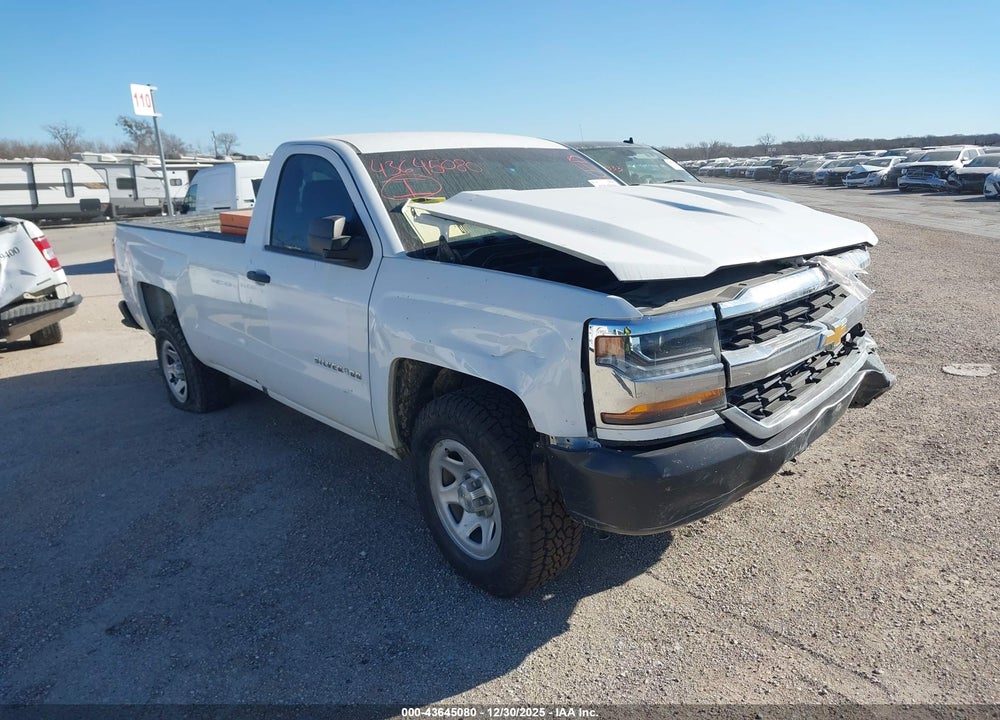 2018 CHEVROLET SILVERADO 1500 WT VIN: 1GCNCNEC8JZ331645