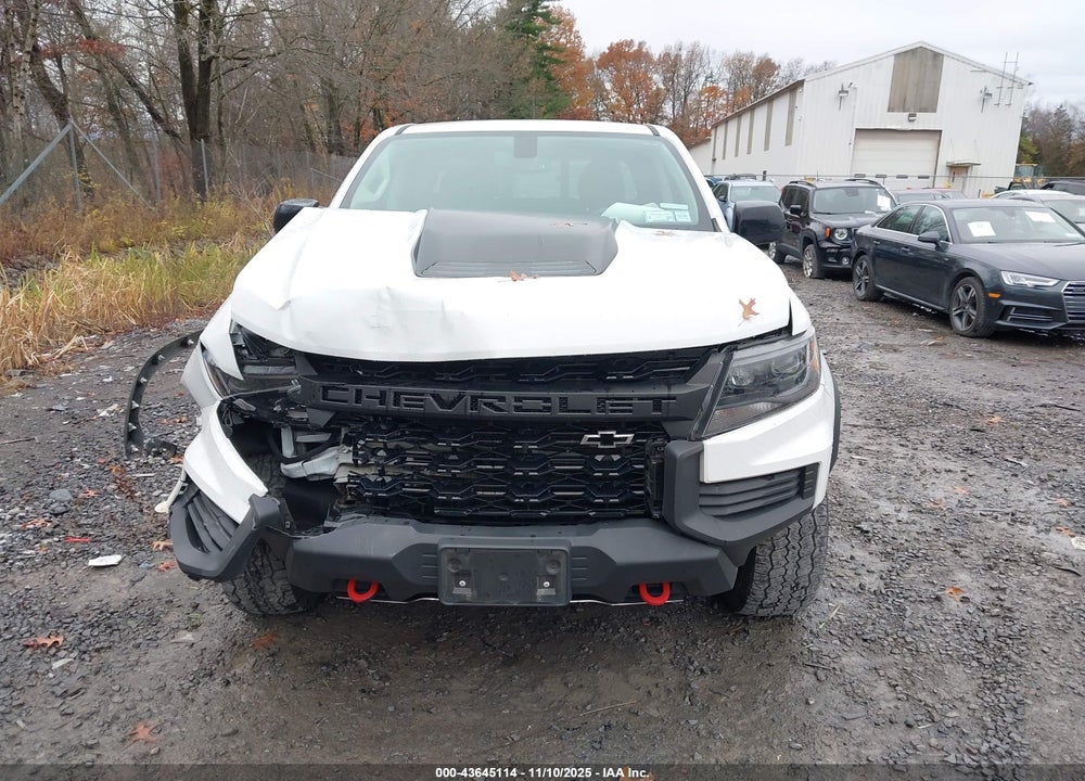 2022 CHEVROLET COLORADO 4WD SHORT BOX ZR2 VIN: 1GCGTEEN2N1326777