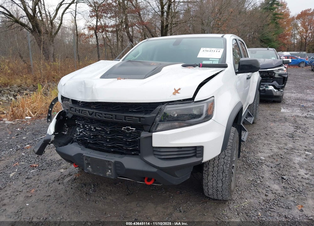 2022 CHEVROLET COLORADO 4WD SHORT BOX ZR2 VIN: 1GCGTEEN2N1326777