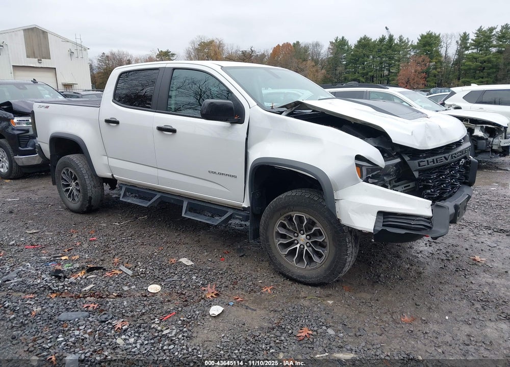 2022 CHEVROLET COLORADO 4WD SHORT BOX ZR2 VIN: 1GCGTEEN2N1326777