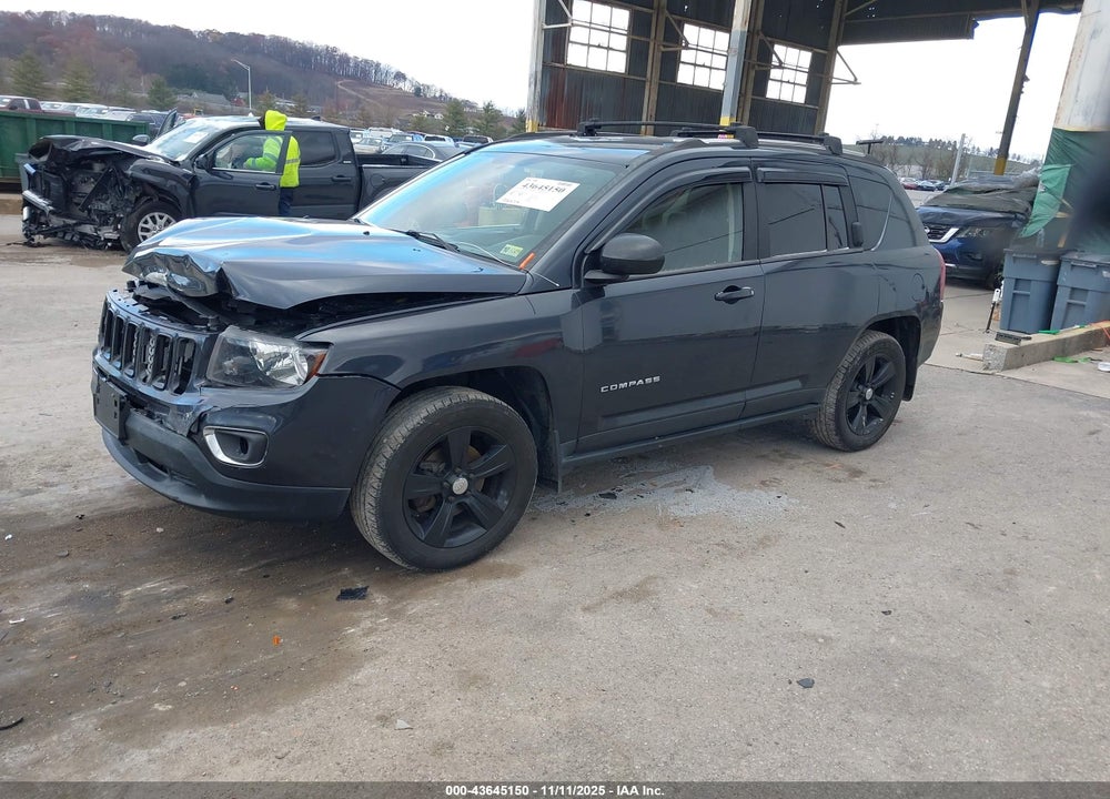 2014 JEEP COMPASS VIN: 1C4NJDEB1ED665283