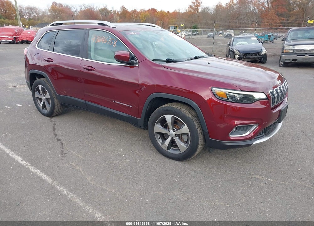 2019 JEEP CHEROKEE LIMITED 4X4 VIN: 1C4PJMDX2KD445586