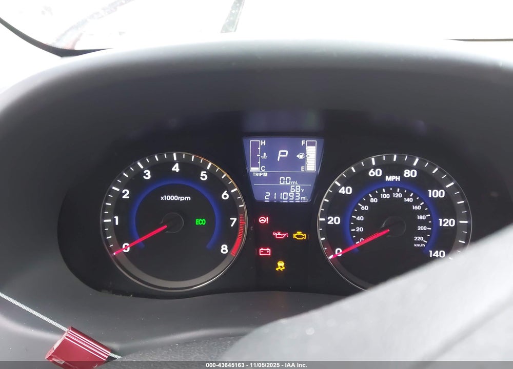 2017 HYUNDAI ACCENT SE VIN: KMHCT4AE2HU312116