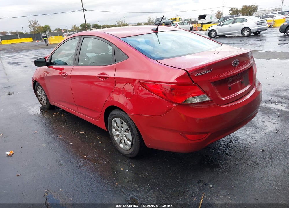2017 HYUNDAI ACCENT SE VIN: KMHCT4AE2HU312116