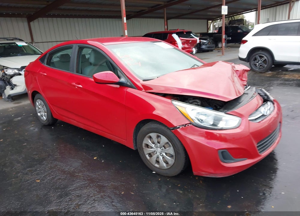 2017 HYUNDAI ACCENT SE VIN: KMHCT4AE2HU312116