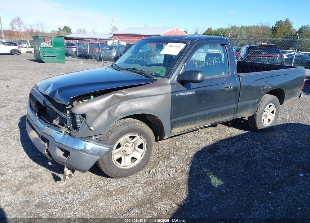 2001 TOYOTA TACOMA VIN: 5TENL42N51Z718190
