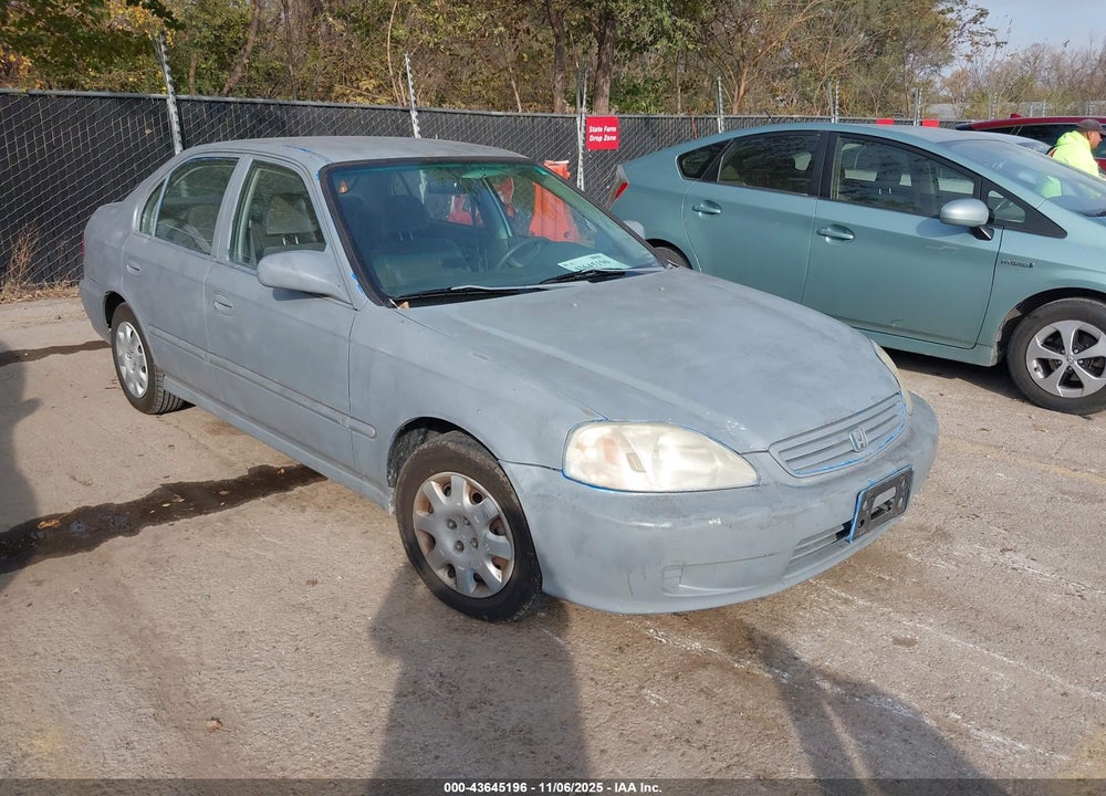 1999 HONDA CIVIC VALUE PACKAGE VIN: 2HGEJ6610XH577933