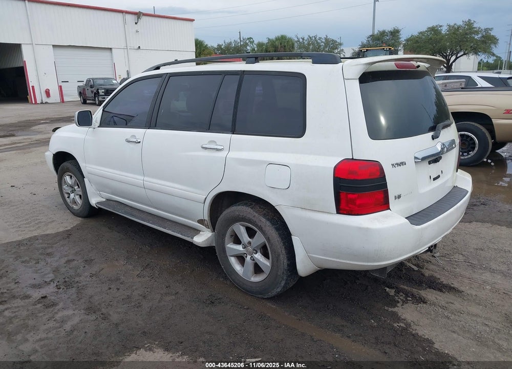2003 TOYOTA HIGHLANDER V6 VIN: JTEHF21A930148216