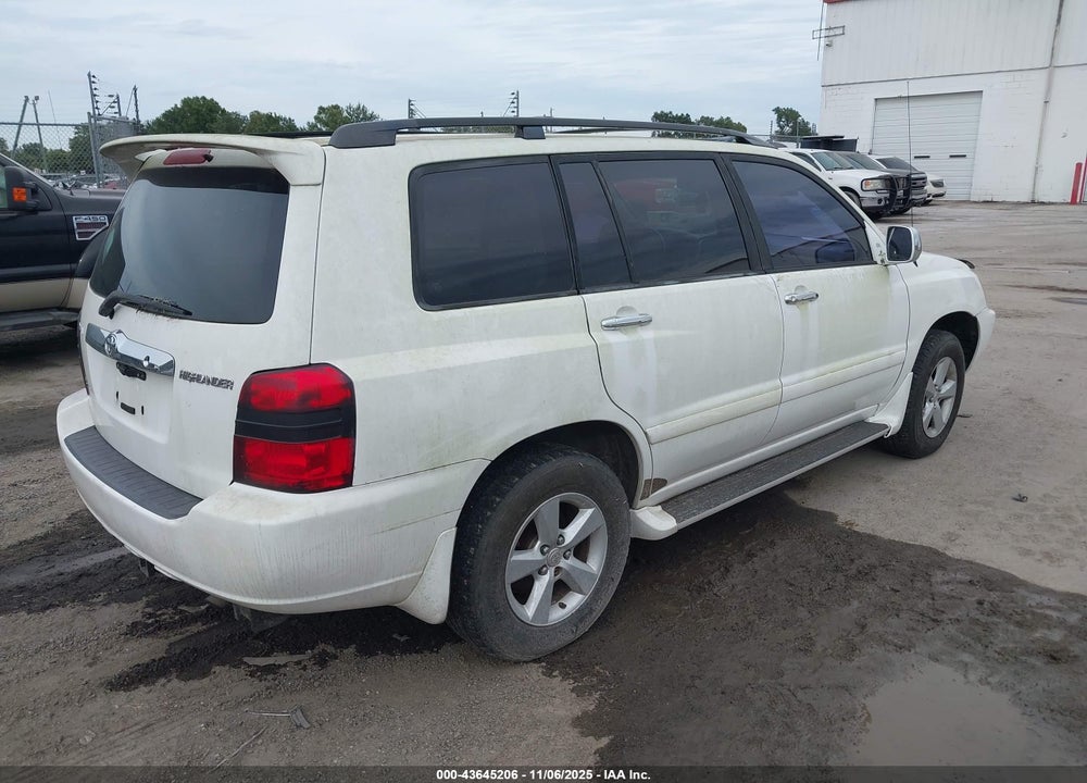 2003 TOYOTA HIGHLANDER V6 VIN: JTEHF21A930148216
