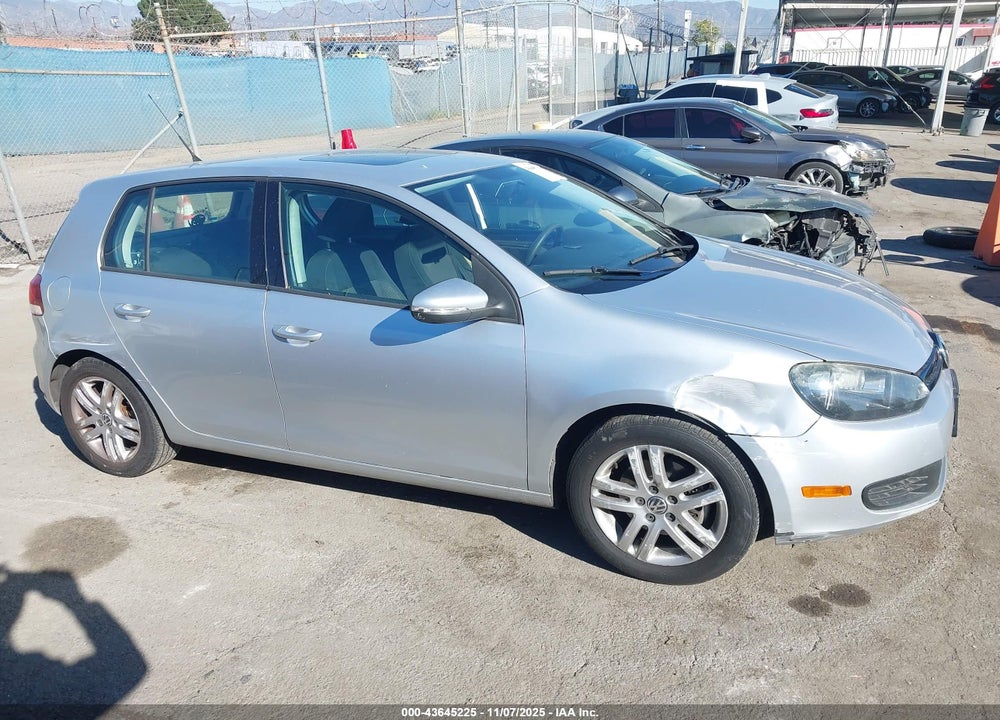 2010 VOLKSWAGEN GOLF 4-DOOR VIN: WVWDA7AJ4AW000337