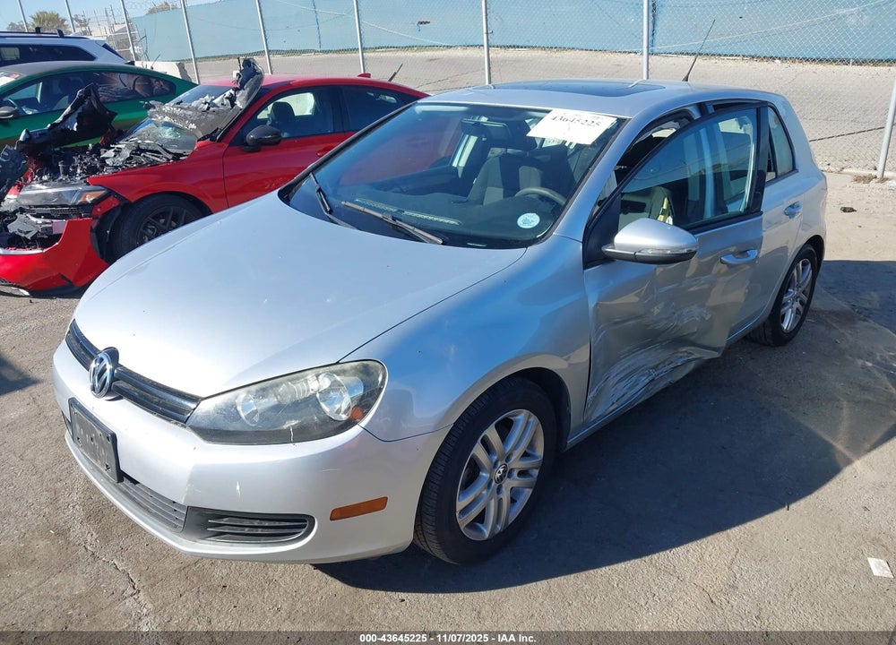 2010 VOLKSWAGEN GOLF 4-DOOR VIN: WVWDA7AJ4AW000337