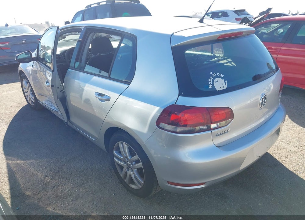 2010 VOLKSWAGEN GOLF 4-DOOR VIN: WVWDA7AJ4AW000337